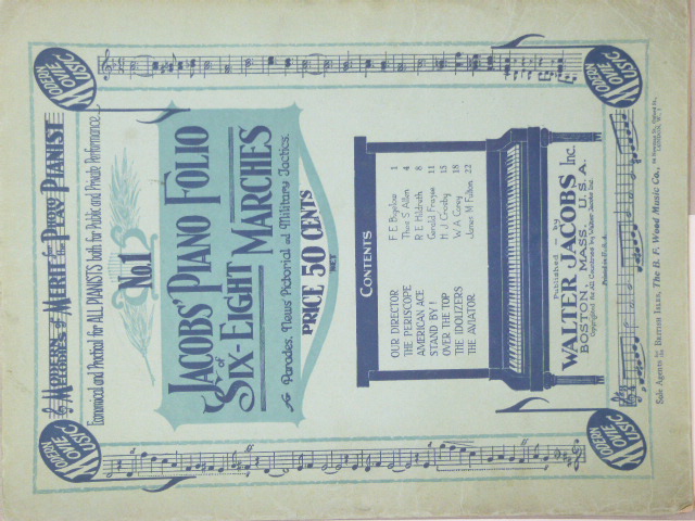 Jacobs' Piano Folio: Six-Eight Marches No.1