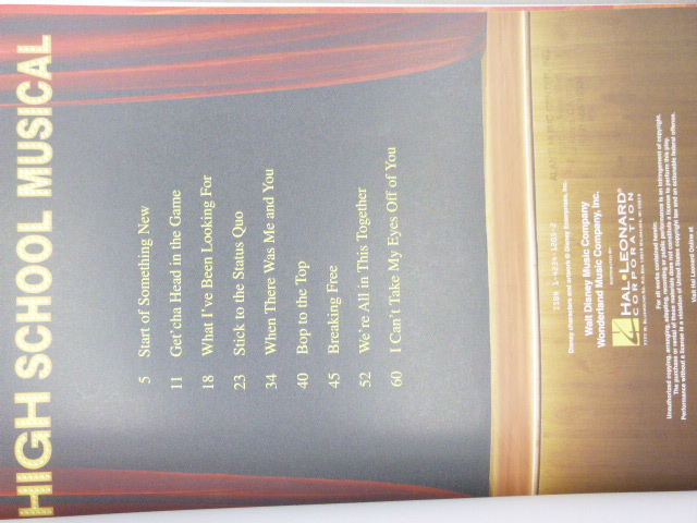 High School Musical (Vocal Selections)