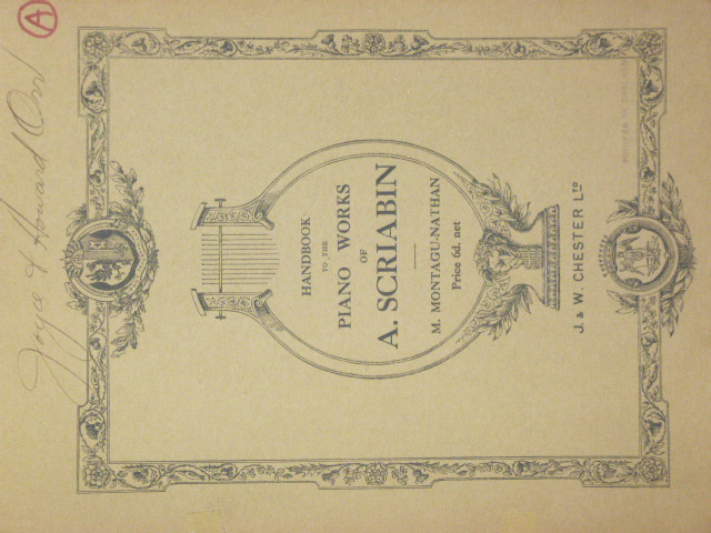 Handbook To Scriabin Piano Works