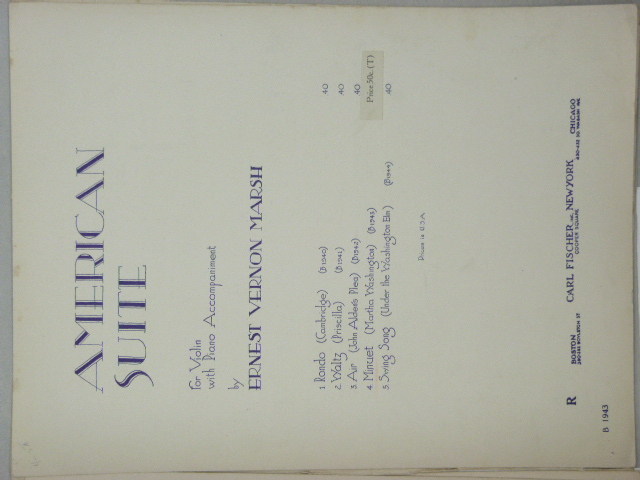 American Suite: Minuet