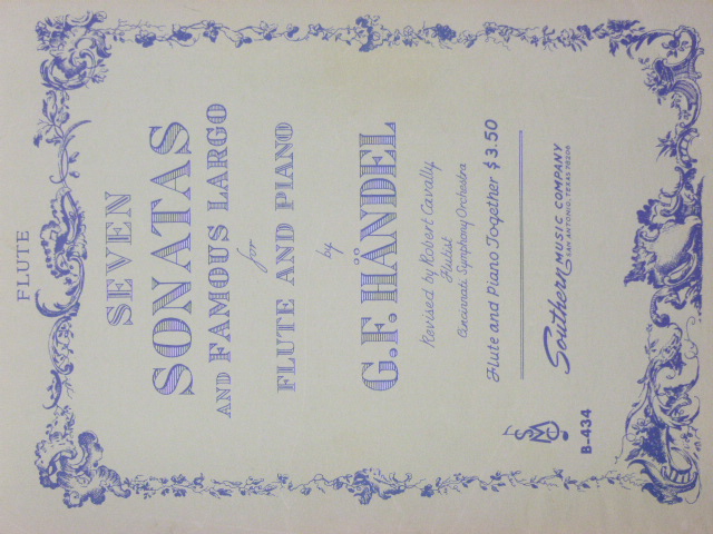 Seven Sonatas and Largo for Flute and Piano (Album)
