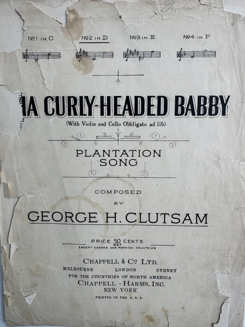 Ma Curly-Headed Babby