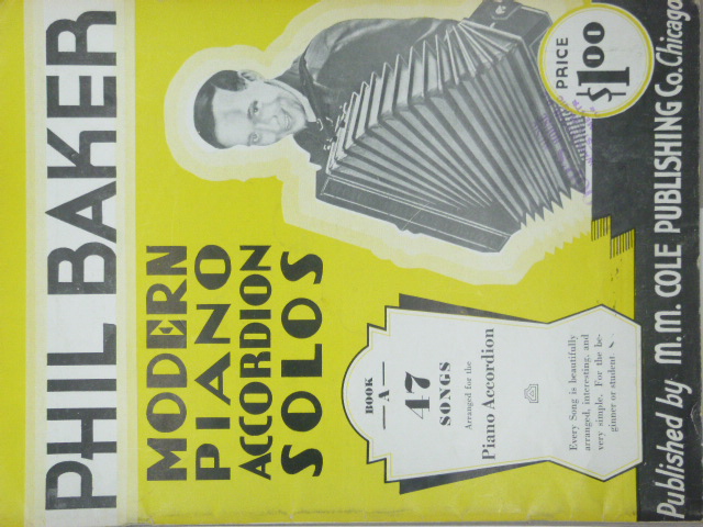 Phil Baker Modern Accordion Solos Book A
