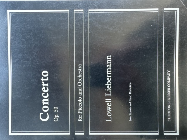 Concerto for Piccolo and Orchestra Op. 50