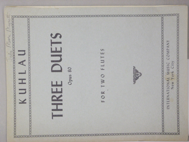 Three Duets Op.80
