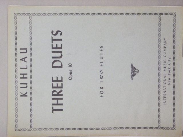 Three Duets Op.10