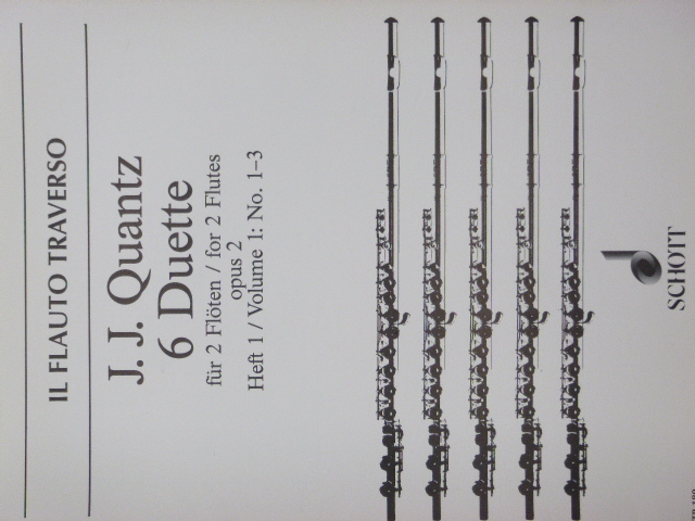 Six Duets for Two Flutes Op.2 Vol.1