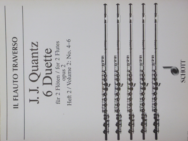Six Duets for Two Flutes Op.2 Vol.2