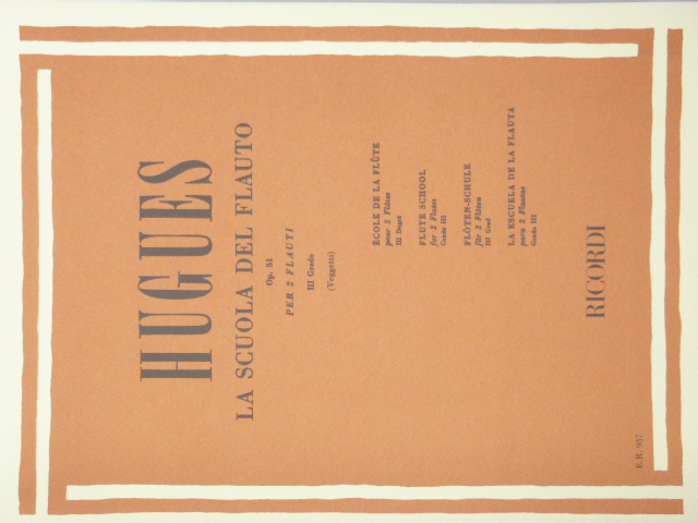 La Scuola del Flauto Op. 51 Bk.3