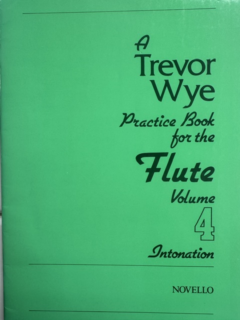 Practice Book for the Flute Vol.4: Intonation