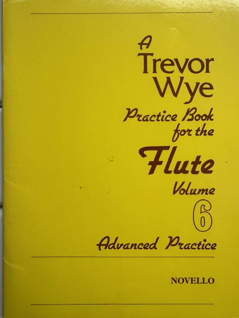 Practice Book for the Flute Vol.6: Advanced Practice