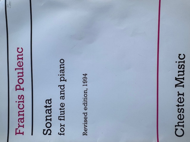 Sonata for Flute and Piano