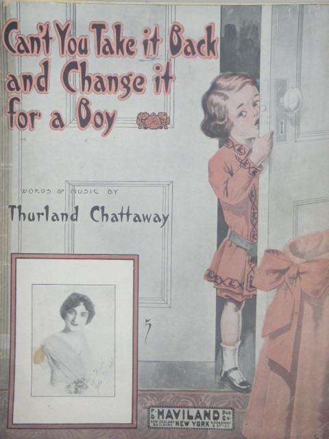 Image for Can't You Take It Back, And Change It For A Boy?