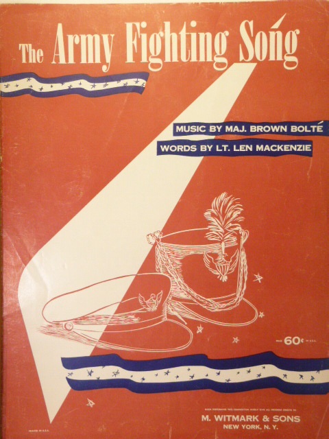 Image for The Army Fighting Song