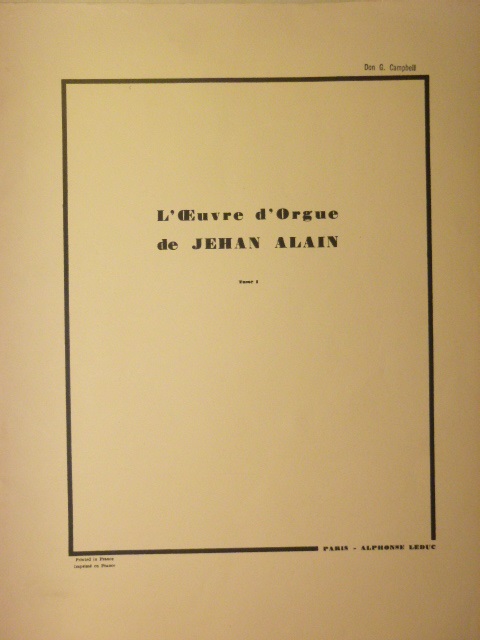Image for L'Oeuvre d'Orgue Vol. 1