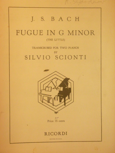 Image for Fugue in G minor (the Little)
