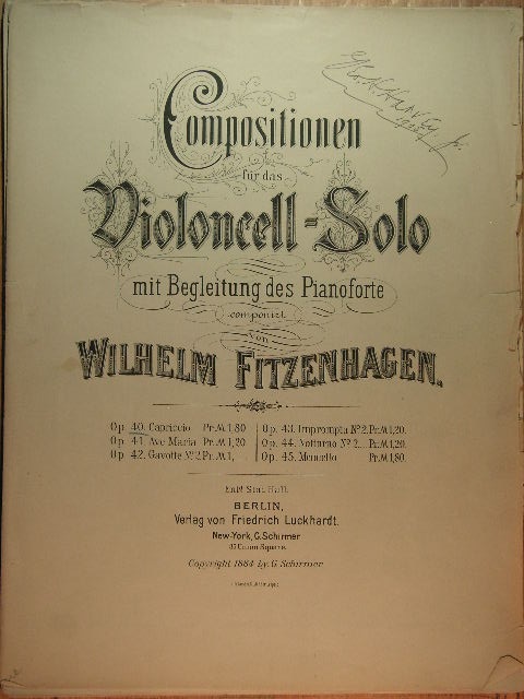 Image for Capriccio Op. 40