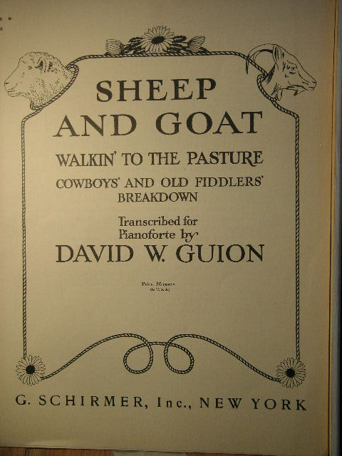 Image for Sheep and Goat