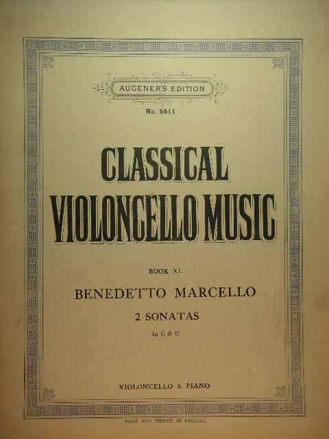Image for Marcello: Two Sonatas (in G & C)