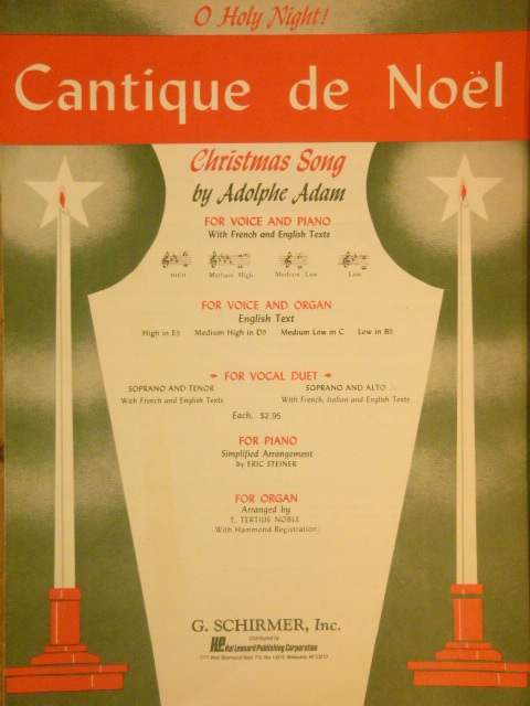 Image for Cantique de Noel