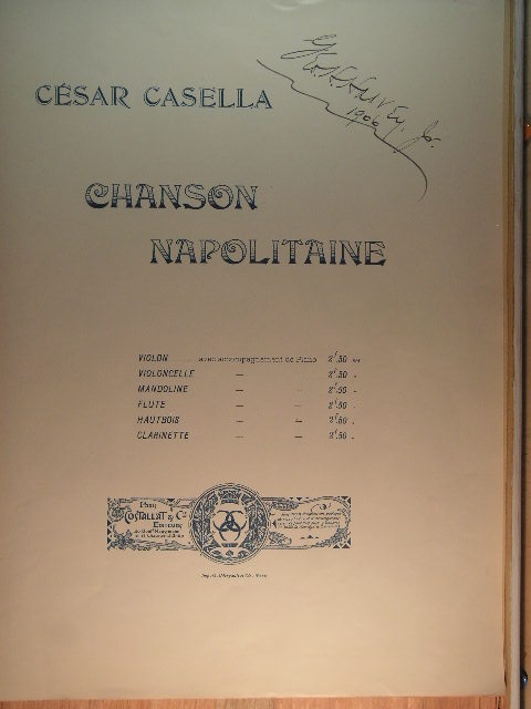 Image for Chanson Napolitaine