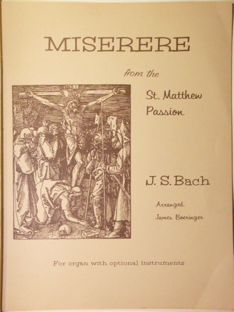 Image for Miserere (from St. Matthew Passion)