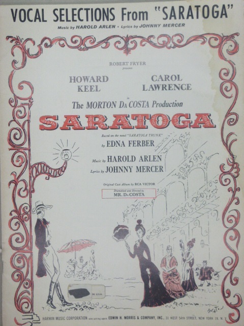 Image for Vocal Selections: Saratoga