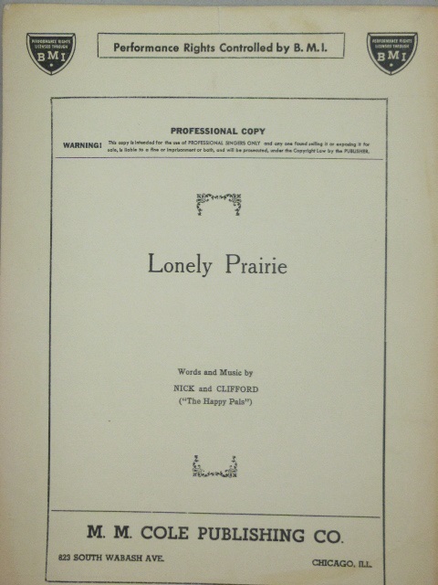 Image for Lonely Prairie
