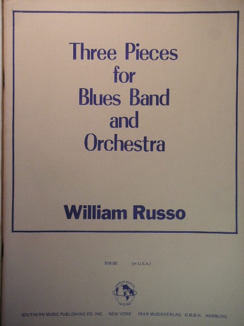 Image for Three Pieces for Blues Band and Orchestra Op. 50