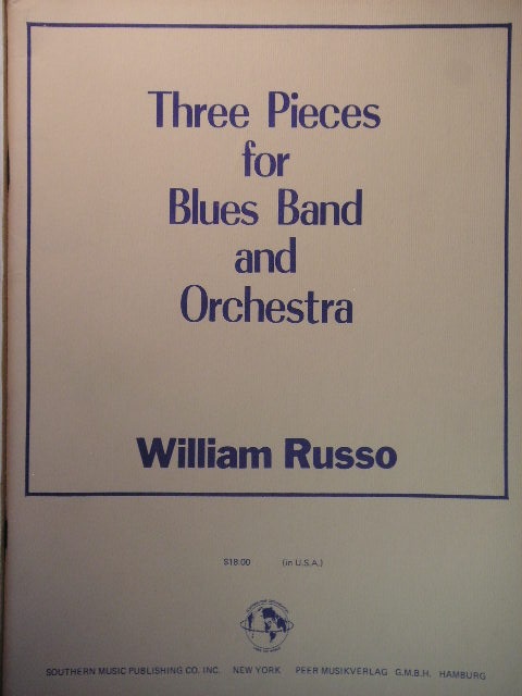 Image for Three Pieces for Blues Band and Orchestra Op. 50