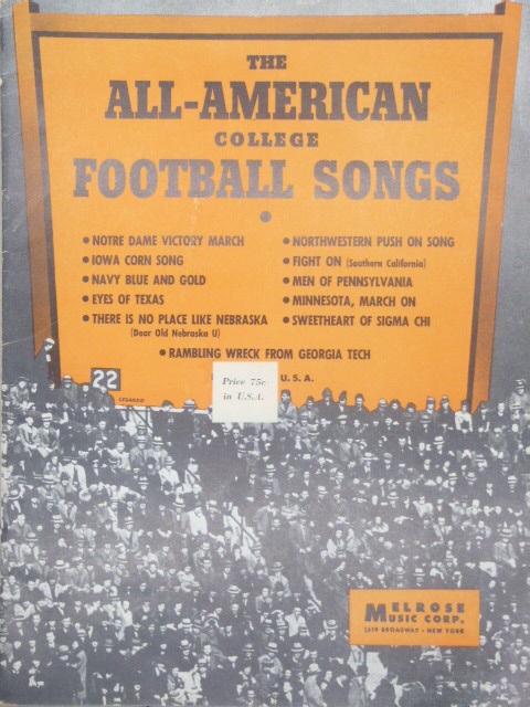 Image for ALBUM: The All-American College Football Songs