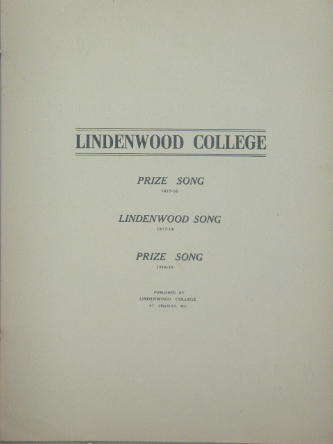 Image for COLLECTION: Four Lindenwood College Prize Songs [1917-22]