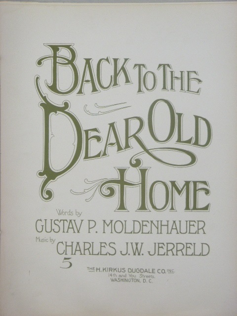 Image for Back To The Dear Old Home