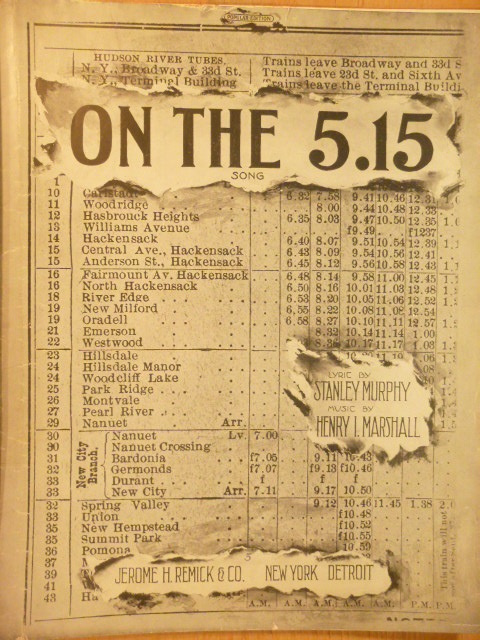Image for On the 5.15