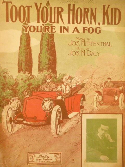 Image for Toot Your Horn, Kid (You're in a Fog)