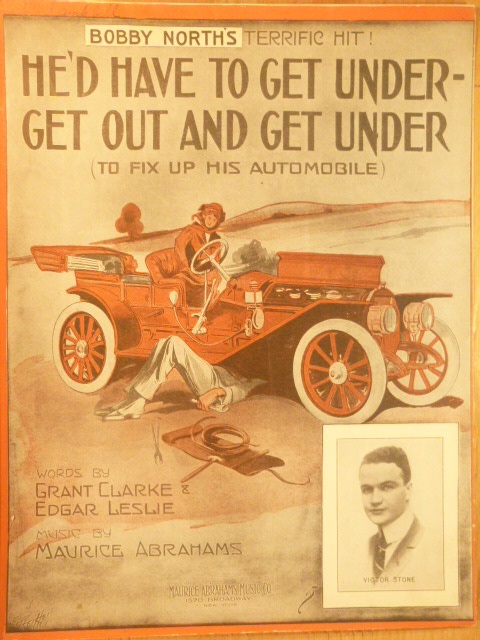 Image for He'd Have to Get Under--Get Out and Get Under (To Fix Up His Automobile)