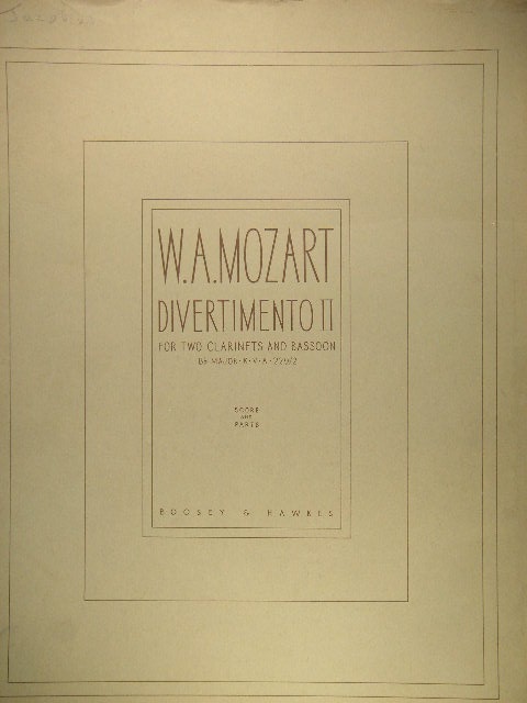 Image for Divertimento No. 2